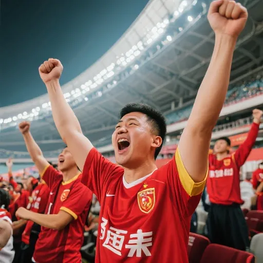 中国足球盛况